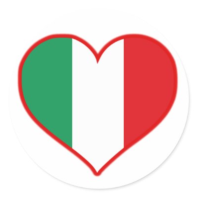 Italy Love stickers