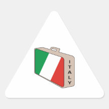 Italy Luggage Stickers