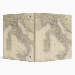 Italy Map 3 Ring Binder
