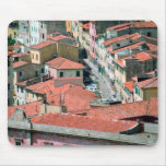 Italy Mediterranean Sea Coast Village Rooftops Mousepads