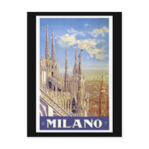 Italy Milan Assisi Napoli Verona San Remo Postcards