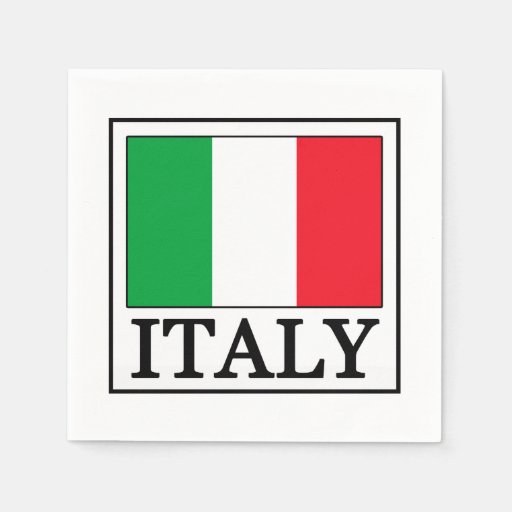 Italy Napkin Zazzle