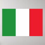 Italy National Flag Print