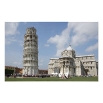 Italy, Pisa. Leaning Tower of Pisa and