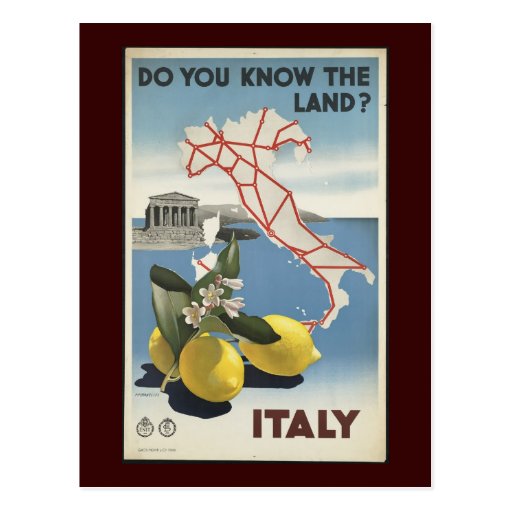 Italy Postcard