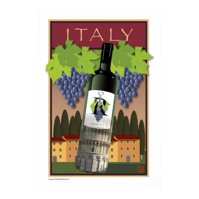 Italy Poster by CollierGraphica