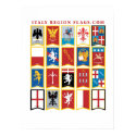 Italy Region Flags Poster posters by italiaposters Italy Region Flags Poster posters