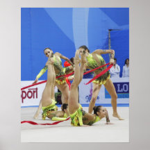 Italy rhythmic gymnastic team posters