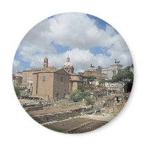 Italy, Rome - Roman Forum photo magnets