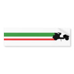 Italy Scooter streaks Bumper Sticker