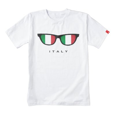 Italy Shades custom t-shirt Zazzle HEART T-Shirt