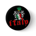 Italy Shield Button by Method77 Italy Shield Button