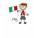 Italy Shirt by stick_figures Italy Shirt