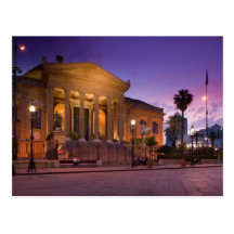 Italy, Sicily, Palermo, Teatro Massimo Opera Post Card