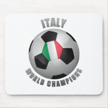 ITALY SOCCER CHAMPIONS MOUSE PADS