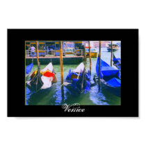 Italy Souvenir Poster Print Venice Gondola posters