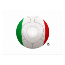 Italy - Squadra Azzurra Football Postcard