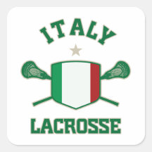 Italy Square Sticker
