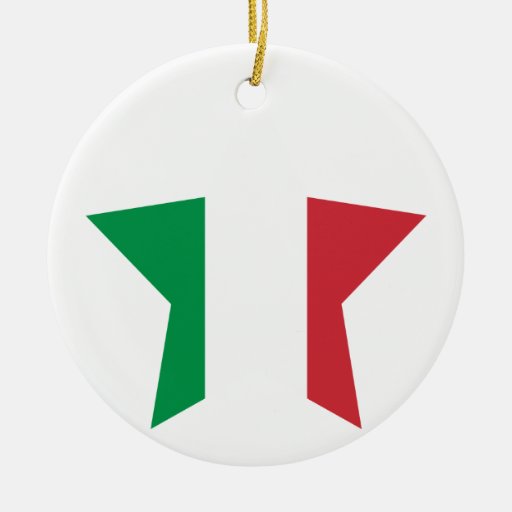 Italy Star Christmas Ornaments