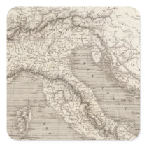 Italy, Switzerland and Tyrol Austrian provinces Sticker