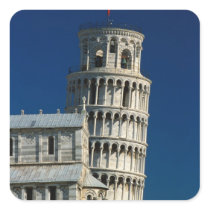 Italy, Tuscany, Pisa, Campo dei Miracoli. Square Sticker