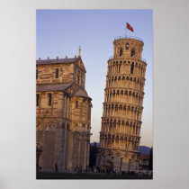 Italy, Tuscany, Pisa Leaning Tower of Pisa and