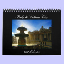 Italy & Vatican 2009 Calendar
