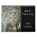 italy &amp; vatican 2011 calendar