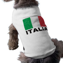 Italy Vintage Flag pet clothing