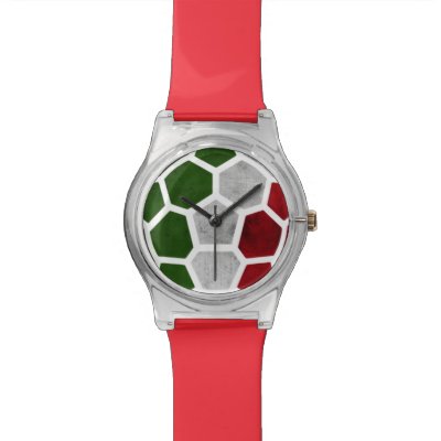 Italy Red Designer Watch