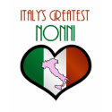 Italy's Greatest Nonni Womens T-Shirt