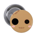 Itami the Voodoo Doll Head Button