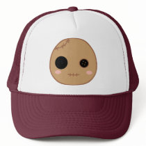 Itami the Voodoo Doll Head hats by sugaroverkill Itami the Voodoo Doll Head hats