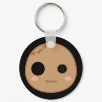 Itami the Voodoo Doll Head keychains