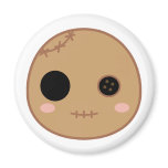 Itami the Voodoo Doll Head magnets