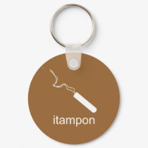 iTampon keychains by Shirtuosity iTampon keychains