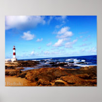Itapua beach, Salvador, Brazil Posters