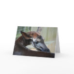"Itchy Okapi" Greeting Card