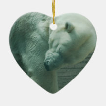Itchy Polar Bear Ornament