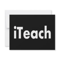 iTEACH invitations