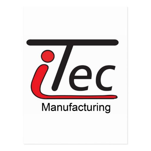 iTec Mfg logo Post Cards