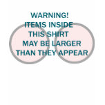 ITEMS LARGE BOOBS t-shirts