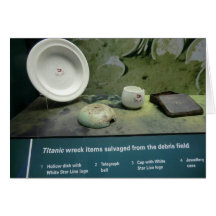 Items Salvaged from the Titanic Cards
