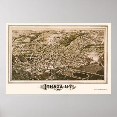 Ancient Ithaca Map