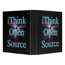 iThink Open Source, Designs by Che Dean 3 Ring Binders