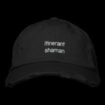 itinerant shaman embroidered hats by annie_debauch itinerant shaman embroidered hats