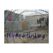 itisapartheid.org Post card postcards