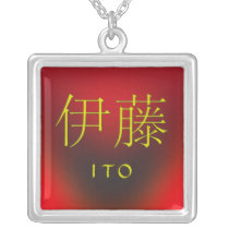 Ito Monogram Pendants