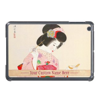 Ito Shinsui Make up vntage japanese geisha lady Case For iPad Mini