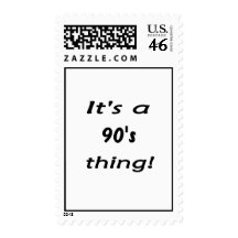 It's a 90's thing! Nineties ninety Postage